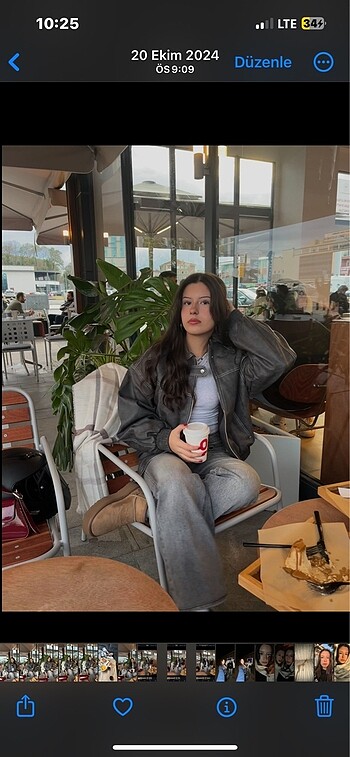 Bershka Deri Ceket