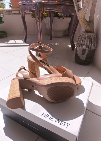 Nine West Bej Nine West Platform Topuklu Kadın Ayakkabı