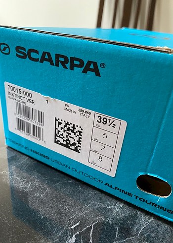 SCARPA Mavi Erkek Outdoor Spor Ayakkabısı - Görsel 3