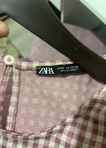 Zara Zara kareli elbise