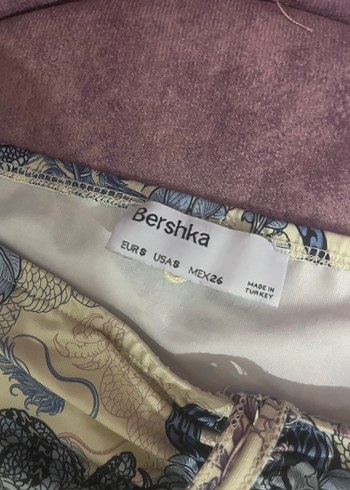 Bershka BERSHKA yılan desenli etek