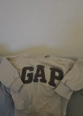 Gap Krem Renkli Rahat Cocuk Sweatshirtu