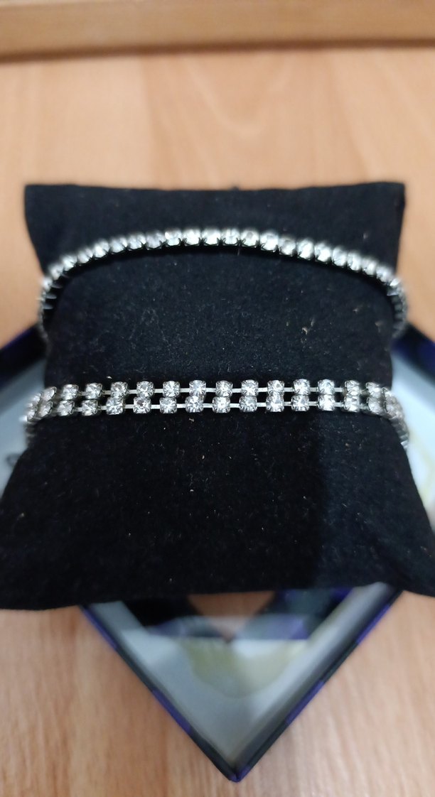 Gri Yılan Desenli Zincir Detaylı Kadın Bileklikler - Görsel 5