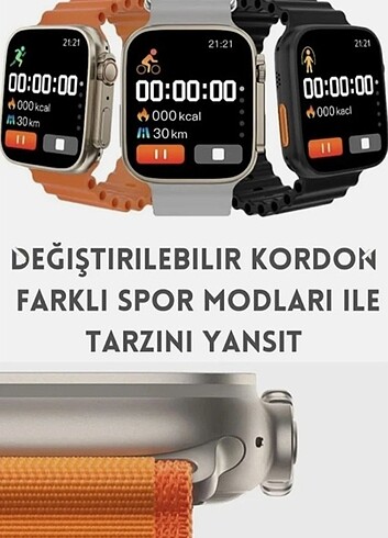 Beden AKILLI SAAT 7 KORDONLU
