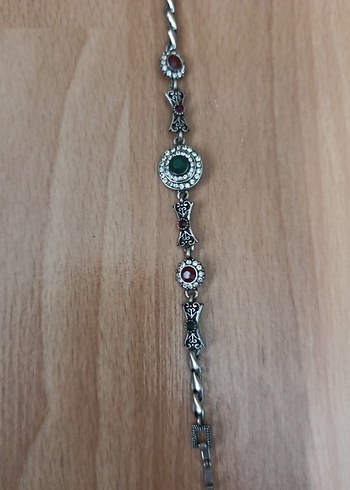 Bohem Tarz Turkuaz Taşlı Boncuklu Bileklik - Görsel 4