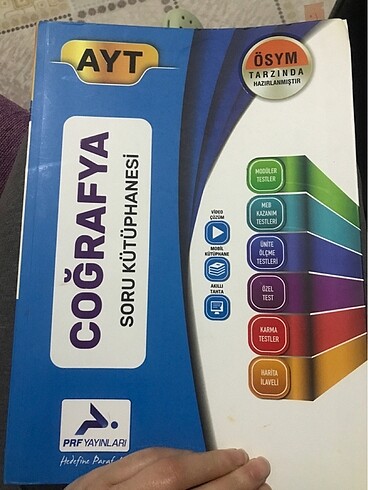paraf yay ayt coğrafya soru bankası