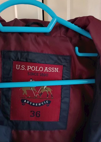 US POLO Assn Lacivert Fermuarlı Kadın Yelek - Görsel 3