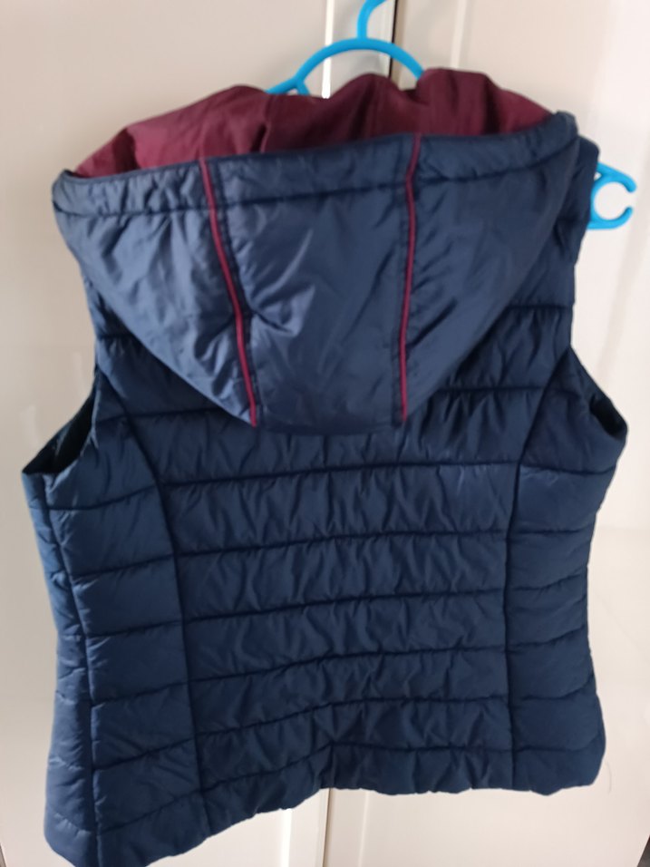 US POLO Assn Lacivert Fermuarlı Kadın Yelek - Görsel 4