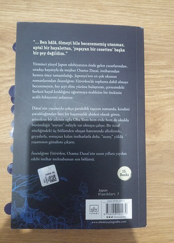 İnsanlığımı Yitirirken (Osamu Dazai)