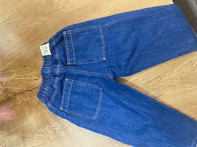 4 Yaş Beden Zara erkek çocuk bol kot pantolon