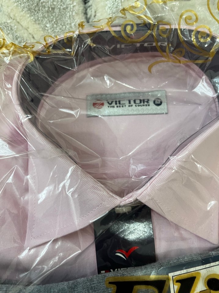 Pembe Regular Fit Kısa Kollu Erkek Gömlek - Görsel 2