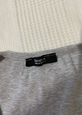 V Yaka Gri Kadın Uzun Kollu İnce Triko - Görsel 2