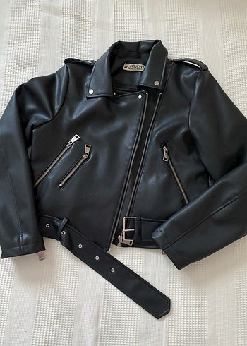Kadın deri ceket - Görsel 2