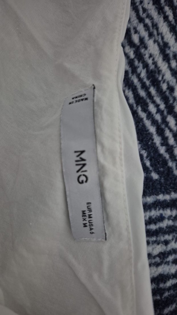 Tek Omuz Drapeli Beyaz Mini Elbise - Görsel 5