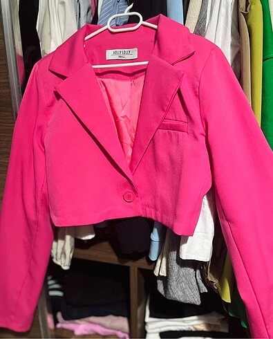 Kısa blazer ceket