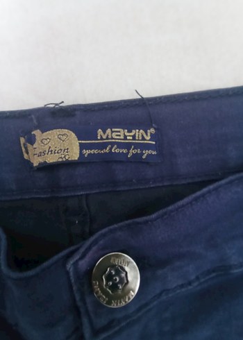 33 Beden mavi Renk MAYIN LACİVERT JEANS