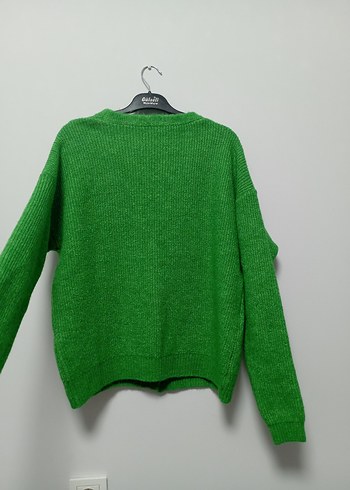 Yeşil Kadın Hırka - Görsel 5