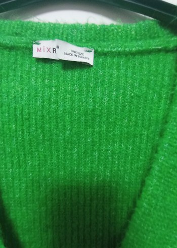 Yeşil Kadın Hırka - Görsel 7