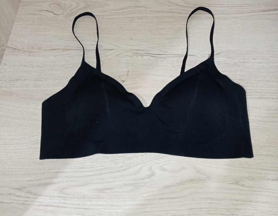 Koton Siyah Hafif Destekli Dikişsiz Sütyen - Görsel 2