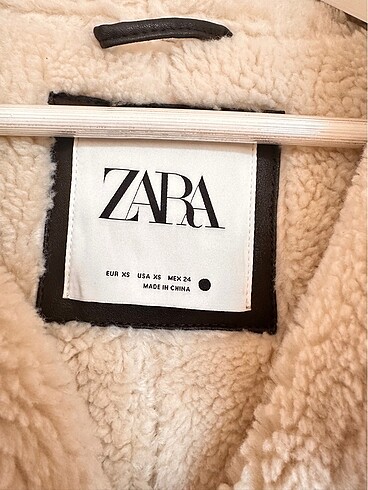 xs Beden camel Renk Orjinal zara