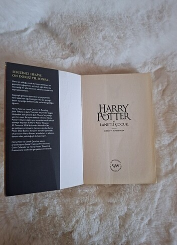  Harry Potter Ve Lanetli Çocuk