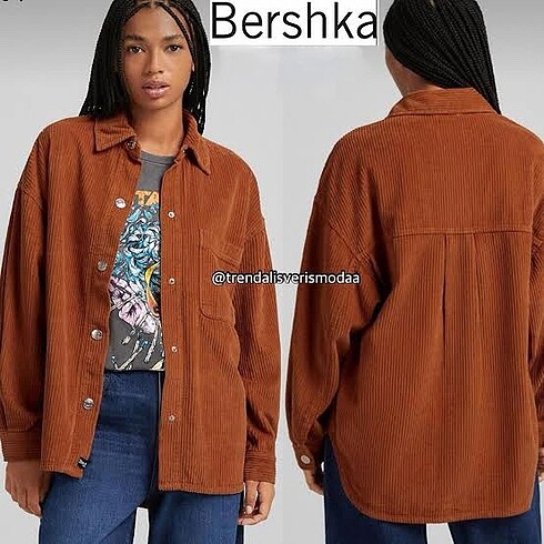 Bershka gömlek ceket