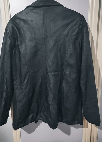 Deri blazer ceket