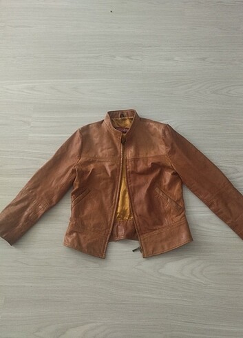 vintage deri ceket