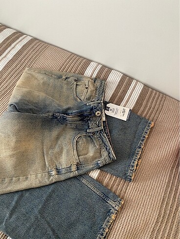 eksitmeli baggy jean