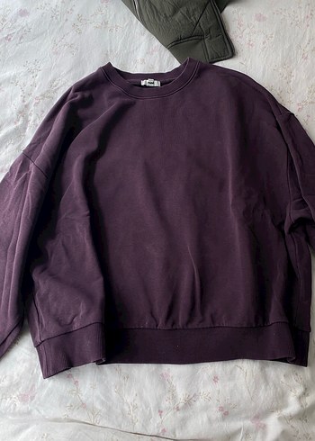 Siyah Kapüşonlu Kadın Sweatshirt - Görsel 3