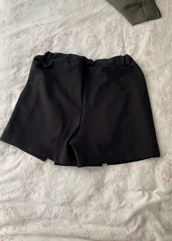 Kadın Siyah Pilili Mini Etek - Görsel 2