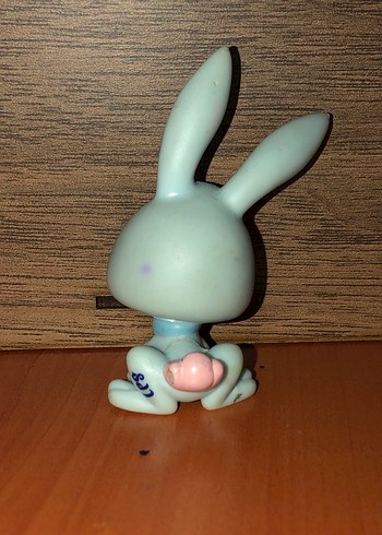  Turkuaz Pastel Tavşan Figür