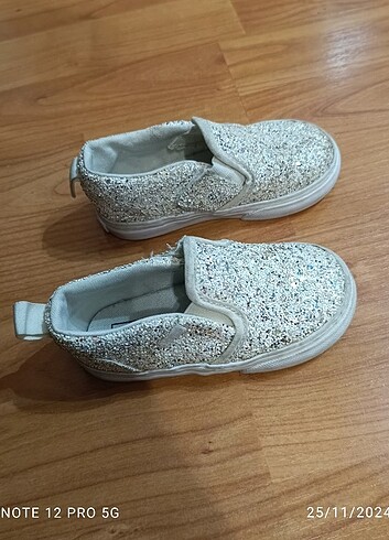 22 Beden Simli Vans ayakkabı 