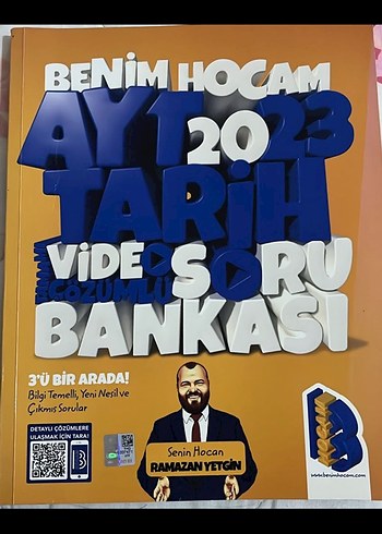 Benim Hocam AYT 2023 Tarih Video Soru Bankası
