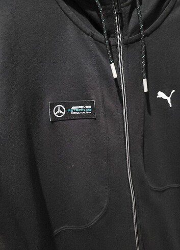 s/m Beden Orjinal Puma mapF1 hooded sıfır gibi
