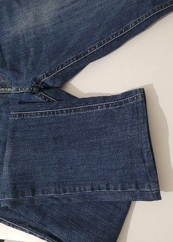 29 Beden Mavi Erkek Denim Kemerli Jean