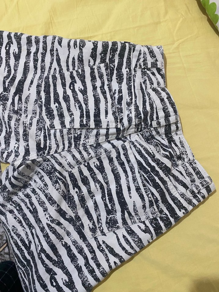 Kadın Zebra Desenli Pantolon - Görsel 3