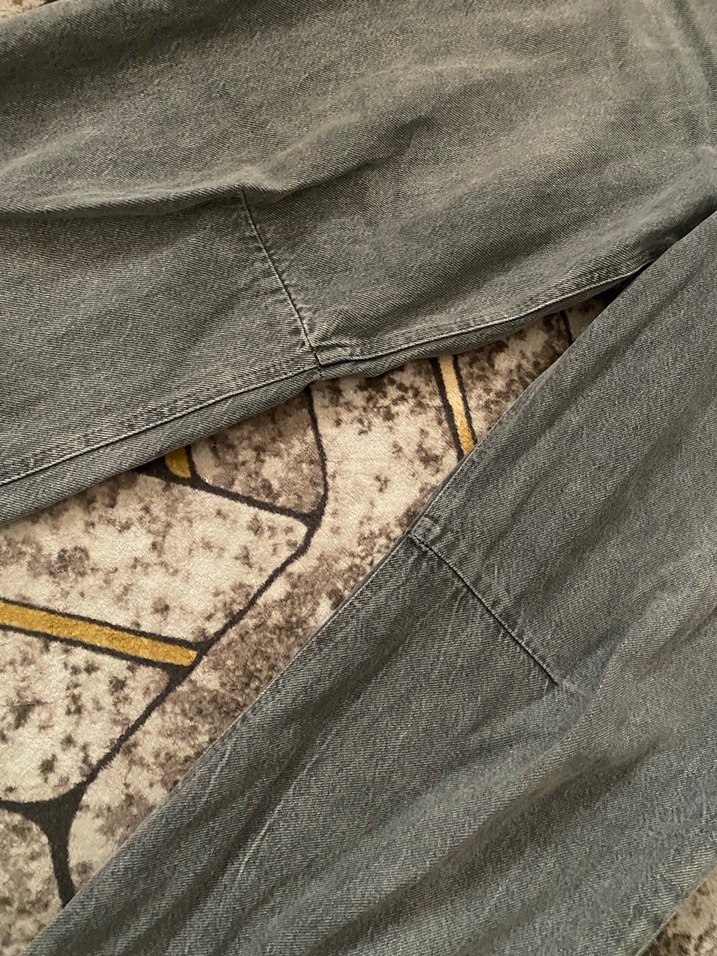 Gri Kot Pantolon Rahat Kesim - Görsel 5