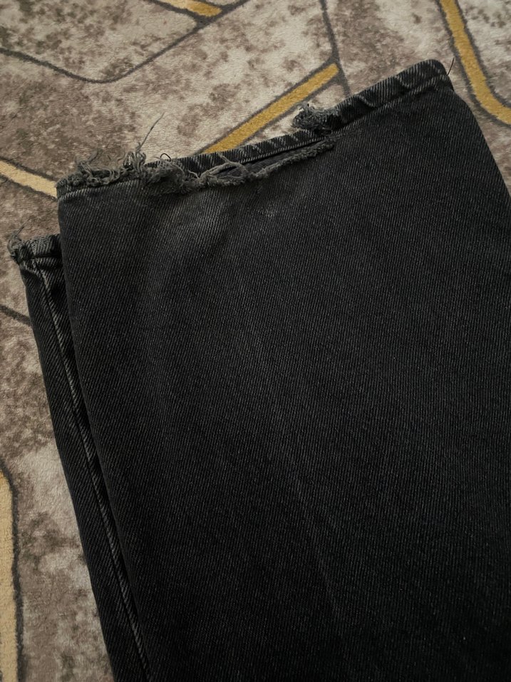 Yıldız detaylı denim pantolon - Görsel 4