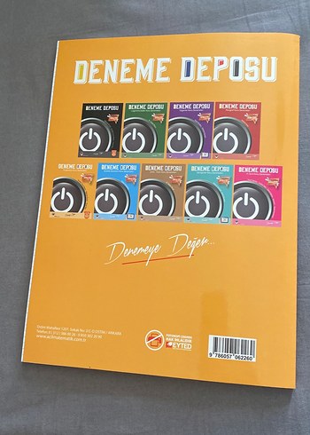 DENEME DEPOSU Problemler Konu Denemeleri Kitabı