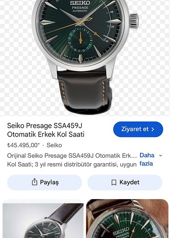 Seiko Erkek Saati
