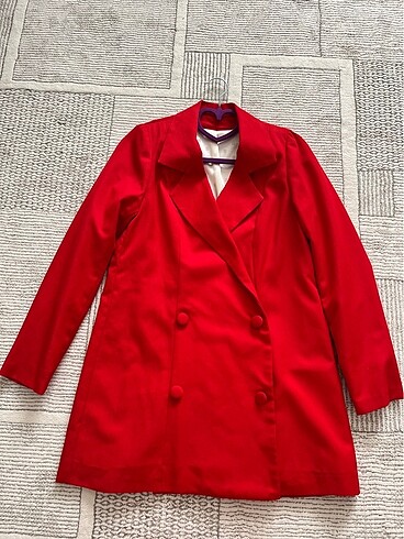 Diğer Kırmızı blazer ceket
