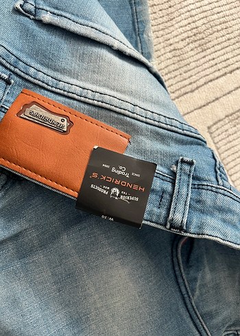 Diğer Erkek Mavi Denim Regular Fit Jean