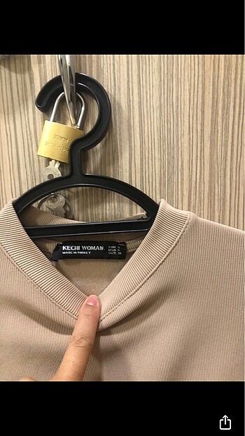 s Beden ten rengi Renk Büzgülü crop bluz