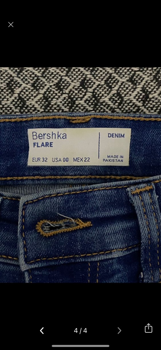 bershka flare jean - Görsel 4
