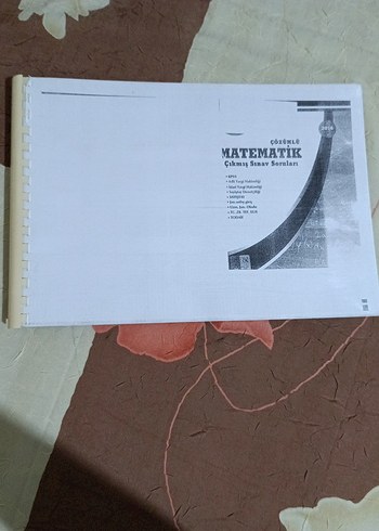  Çözümlü Matematik Sınav Soruları Kitabı 2016