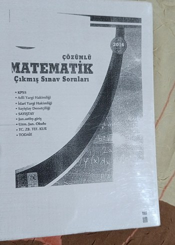  Beden Renk Çözümlü Matematik Sınav Soruları Kitabı 2016