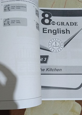  Beden Renk 8. Sınıf İngilizce Sınav Hazırlık Kitabı