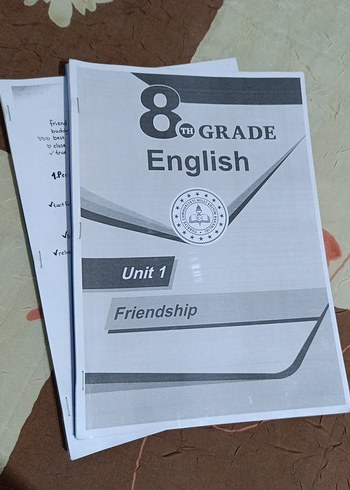 8. Sınıf İngilizce Sınav Hazırlık Kitabı