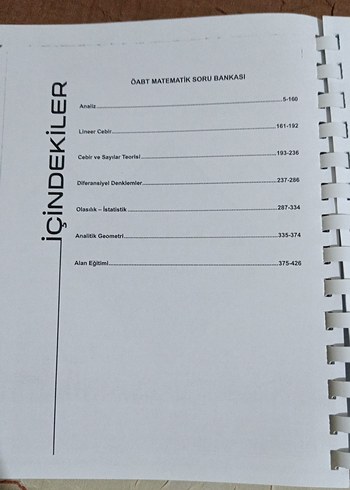  Beden Renk Kuzey Akademi Yayınları Matematik ÖABT Soru Bankası